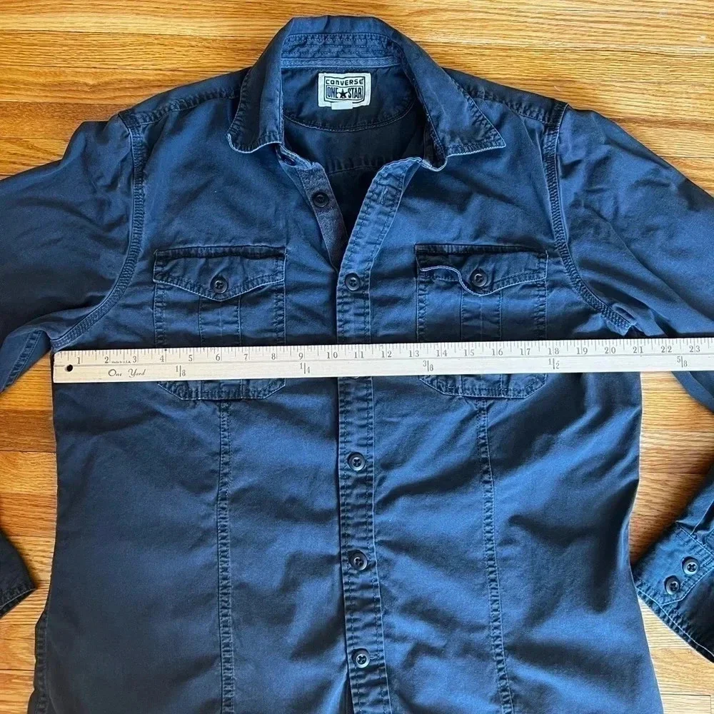 Converse One Star button down top - Picture 3 of 5